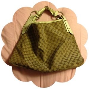 💯% Authentic Gucci Horse-bit hobo bag!