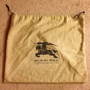 Authentic burberry dusty bag