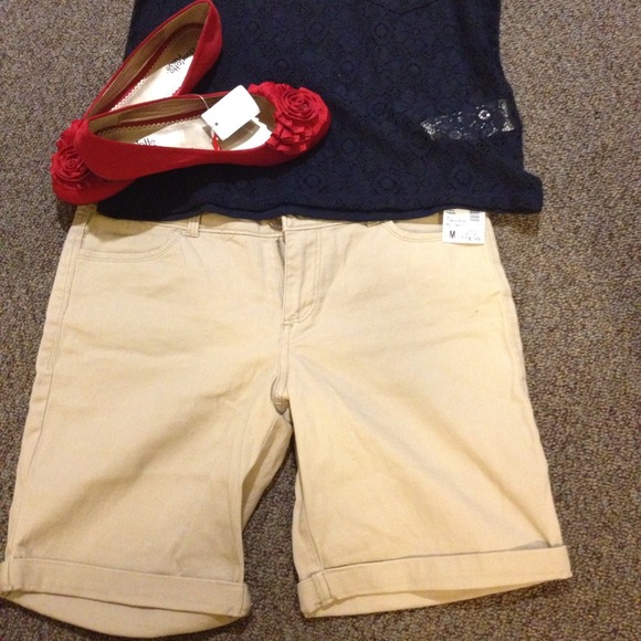 papaya Pants - ***SOLD ***Papaya Kaki Bremuda