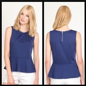 Brand new scuba peplem top! + please follow