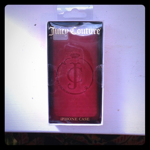 💸SOLD 💸Gently used Juicy iPhone 4 case!