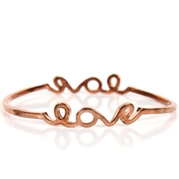 Reduced! Love signature bangle and love screw
