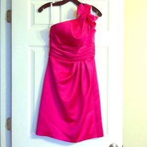 David’s bridal bridesmaid dress