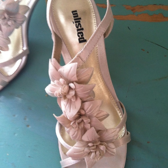 Champagne colored heels