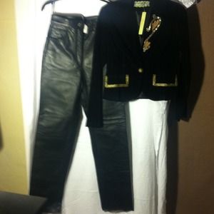 Woman's Leather Pants