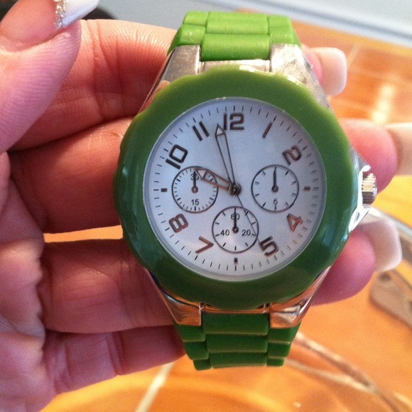 SOLD!!!  Lime green watch