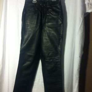 Woman's Leather Pants