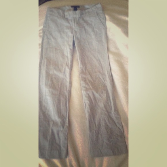 Striped dress pants