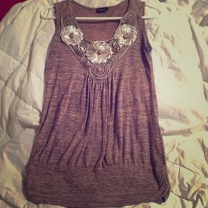 Embellished top