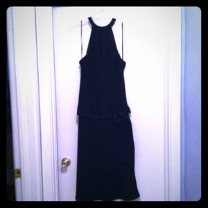 JUST REDUCED- Black Cocktail Dress- worn one time