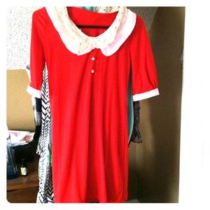 Peter Pan collar dress , NEVER worn!