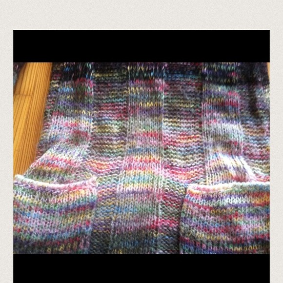 Multi colored wool sweater - Picture 4 of 4