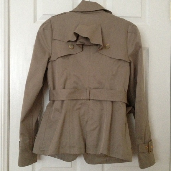 ⛔SOLD⛔ Anthropologie's Elevenses trench coat - Picture 3 of 4