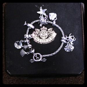 REDUCED❗Pandora inspired bracelet with charms