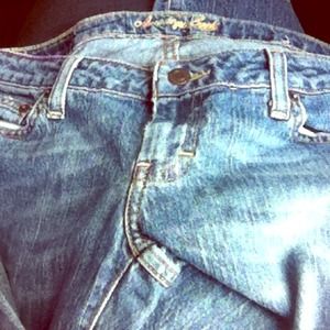American eagle "stretch skinny flare" jeans.