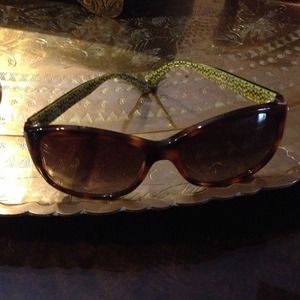 Coach women's brown sunglasses