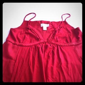 Red Ann Taylor tank!