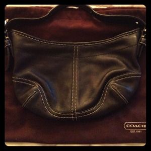 Reduced🌟Authentic black Coach hobo