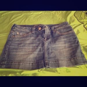 American eagle denim skirt