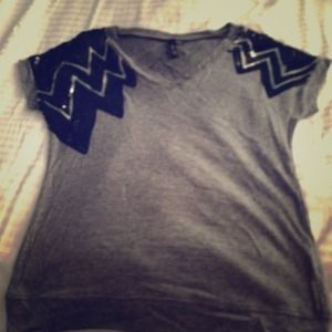 Never worn sequined top!