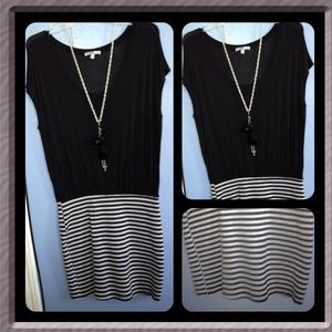 Beautiful Black and stripped dress