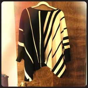 Aqua knit sweater. Size M, fits true to size.