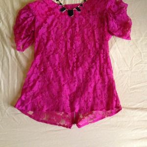 Anthropologie lace top