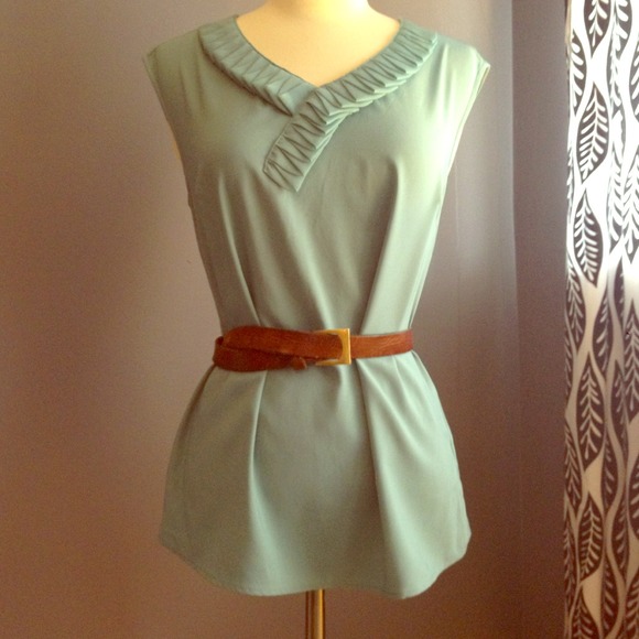 🌸REDUCED PRICE🌸The Limited turquoise tank top