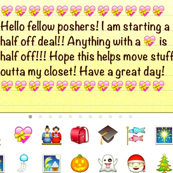 HALF OFF!! HALF OFF!!
