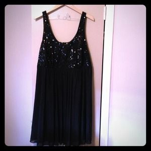 Black party dress