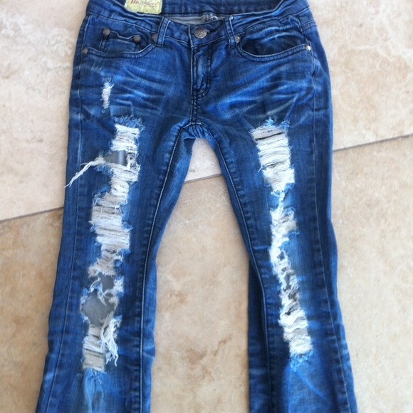 Ripped jeans