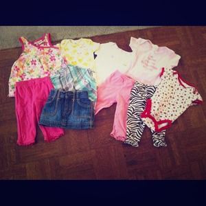 Bundle of gently used baby clothes!