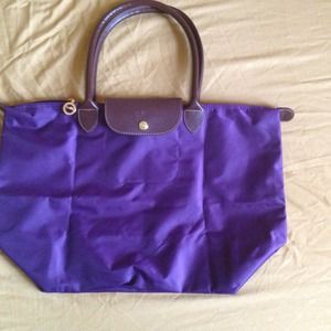 Longchamp inspired purple medium bag!! REDUCED!!!!