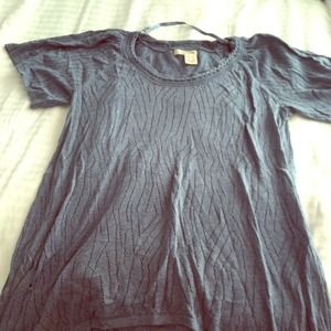 Blue dkny top!