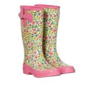 Liberty of London Rain Boots, size 8, worn once!