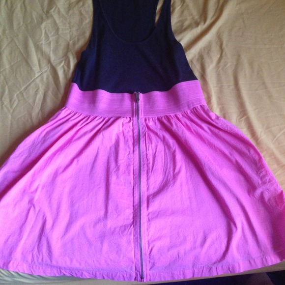 BUNDLE! PINK dress And bow tank!