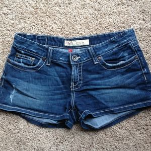 BKE denim shorts