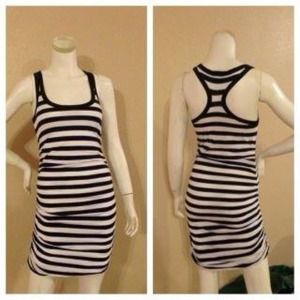 SOLD Express racer back striped dress. XS