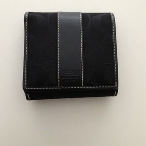 Black Coach Wallet