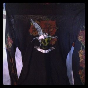 Torrid XL tattoo shirt