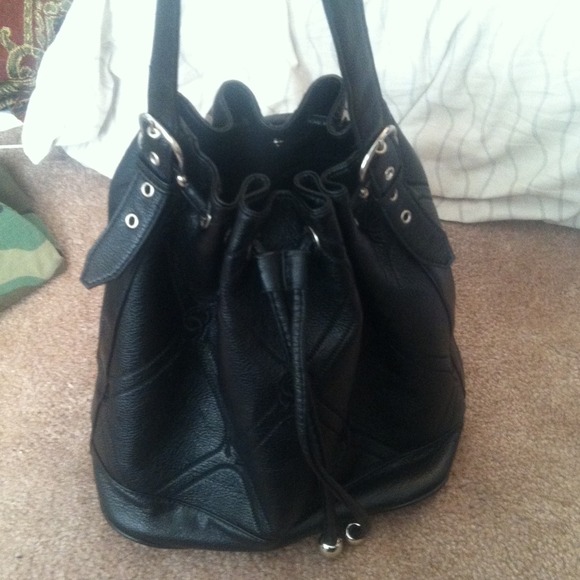 All black Chanel bag