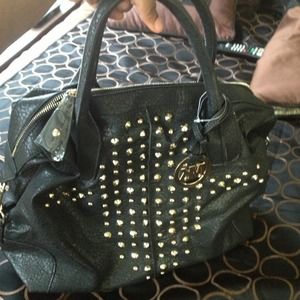 Black /gold handbag
