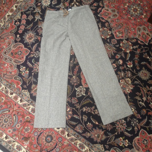 Size 2 J.Crew stretch trouser. Grey