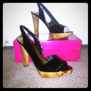 Brand New BCBG Black Patent shoe & Arden B dress
