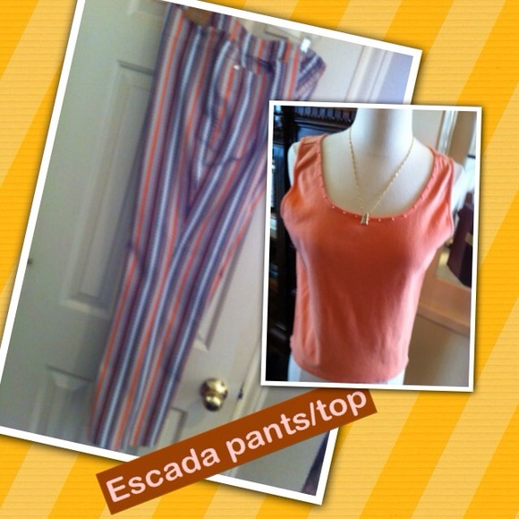 Escada pants/top