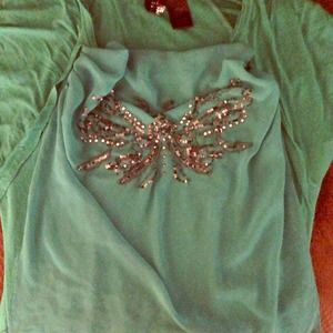 BKE Boutique Kelly green top