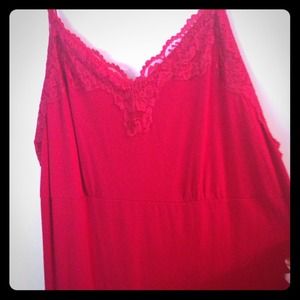 ✂Reduced✂  Bright red tank top!