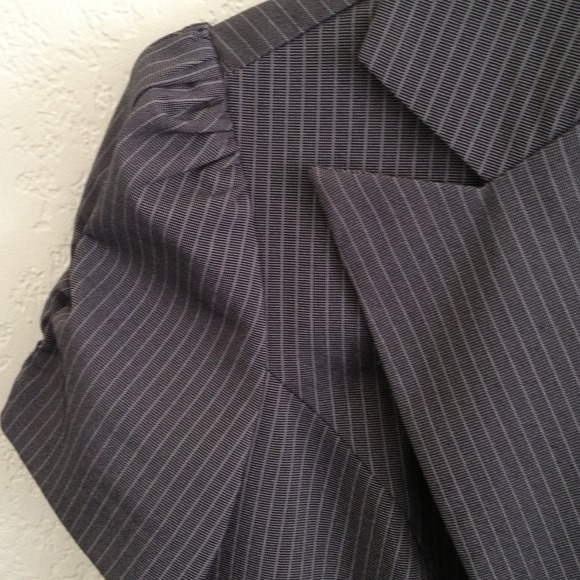 Sold----BCX Pretty grey blazer - Picture 3 of 3