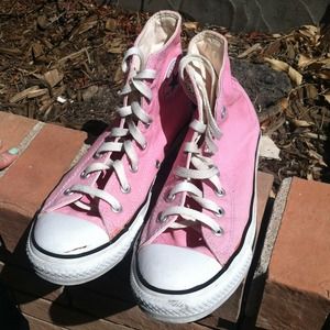 Pink Converse High Tops 💖