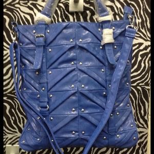 SOLD SOLD SOLD Blue handbag with studs
